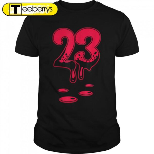 1 High OG Patent Bred Sneaker Match Number 23 Drip Christmas Shirt