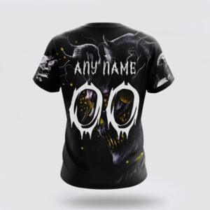 NHL Boston Bruins 3D T Shirt Special Skull Art Design Unisex Tshirt 2