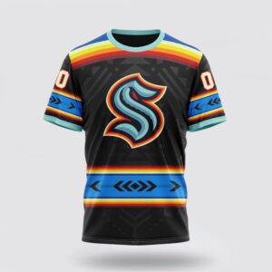 NHL Seattle Kraken 3D T…