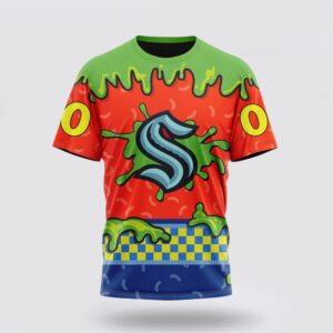 NHL Seattle Kraken 3D T…