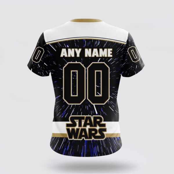 NHL Vegas Golden Knights 3D T Shirt X Star Wars Meteor Shower Design Unisex Tshirt