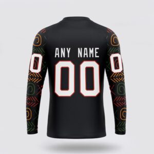 Personalized NHL Anaheim Ducks Crewneck Sweatshirt Special Design For Black History Month 2
