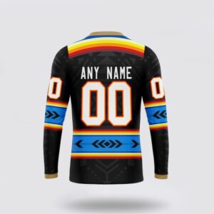 Personalized NHL Anaheim Ducks Crewneck Sweatshirt Special Native Heritage Design 2