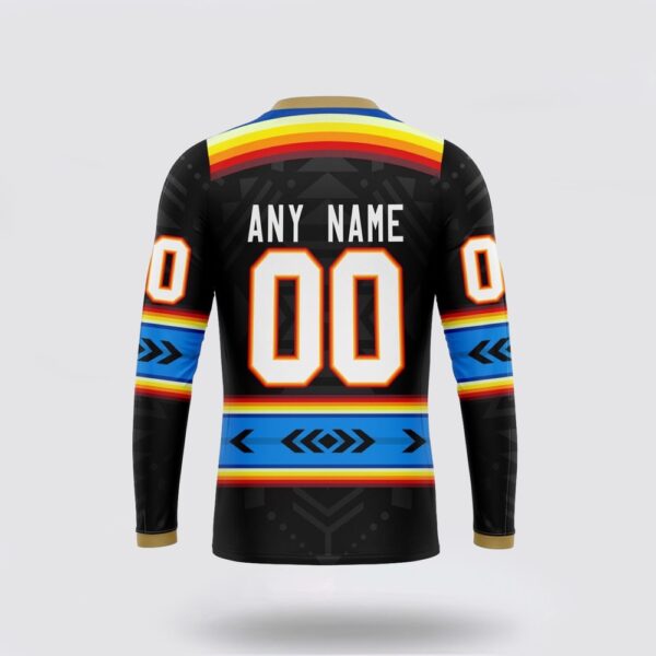Personalized NHL Anaheim Ducks Crewneck Sweatshirt Special Native Heritage Design