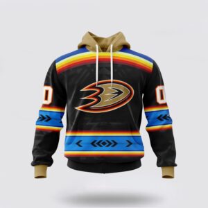 Personalized NHL Anaheim Ducks Hoodie Special Native Heritage Design 3D Hoodie 1 1