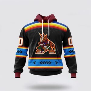 Personalized NHL Arizona Coyotes Hoodie Special Native Heritage Design 3D Hoodie 1 1