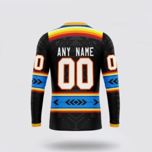 Personalized NHL Boston Bruins Crewneck Sweatshirt Special Native Heritage Design 2