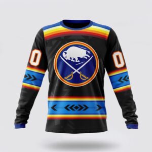 Personalized NHL Buffalo Sabres Crewneck Sweatshirt Special Native Heritage Design 1