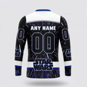 Personalized NHL Buffalo Sabres Crewneck Sweatshirt X Star Wars Meteor Shower Design 2