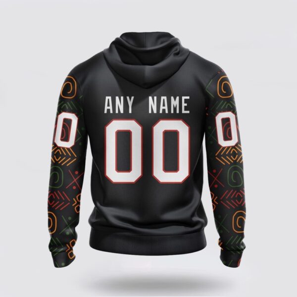 Personalized NHL Calgary Flames Hoodie Special Design For Black History Month 3D Hoodie