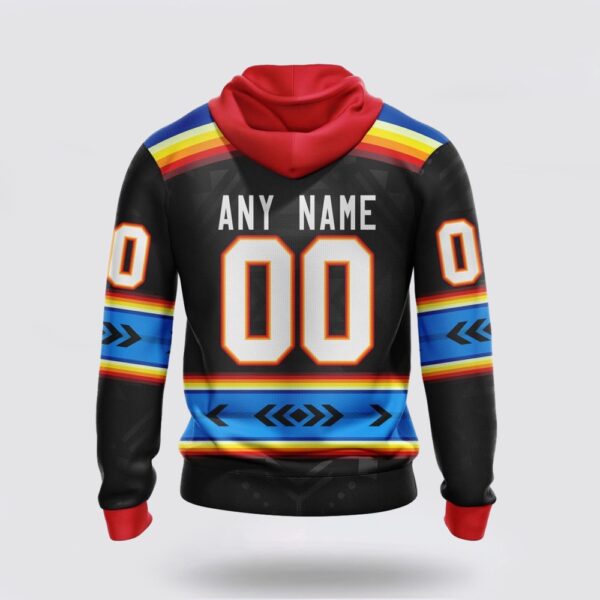 Personalized NHL Calgary Flames Hoodie Special Native Heritage Design 3D Hoodie