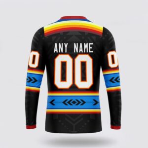Personalized NHL Carolina Hurricanes Crewneck Sweatshirt Special Native Heritage Design 2
