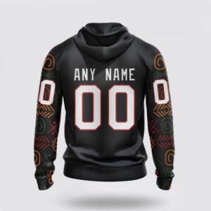 Personalized NHL Carolina Hurricanes Hoodie Special Design For Black History Month 3D Hoodie 3 1