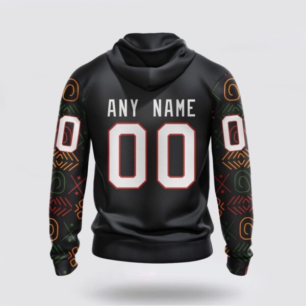 Personalized NHL Carolina Hurricanes Hoodie Special Design For Black History Month 3D Hoodie