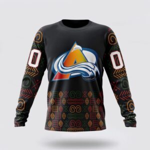 Personalized NHL Colorado Avalanche Crewneck…