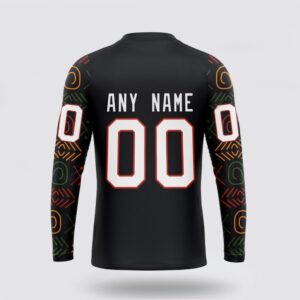 Personalized NHL Colorado Avalanche Crewneck Sweatshirt Special Design For Black History Month 2