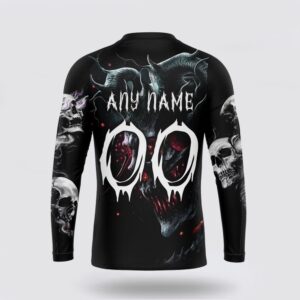 Personalized NHL Colorado Avalanche Crewneck Sweatshirt Special Skull Art Design 2