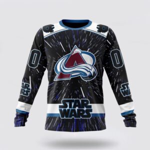 Personalized NHL Colorado Avalanche Crewneck…