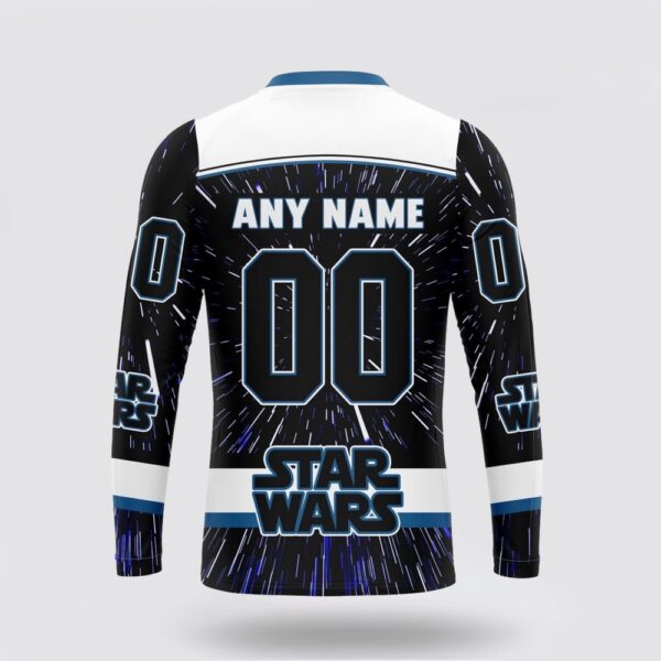 Personalized NHL Colorado Avalanche Crewneck Sweatshirt X Star Wars Meteor Shower Design