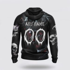 Personalized NHL Colorado Avalanche Hoodie Special Skull Art Design 3D Hoodie 2 1