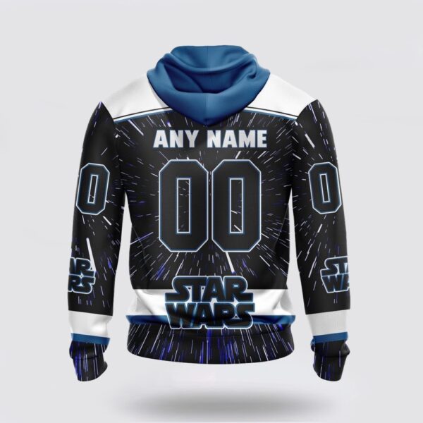 Personalized NHL Colorado Avalanche Hoodie X Star Wars Meteor Shower Design 3D Hoodie