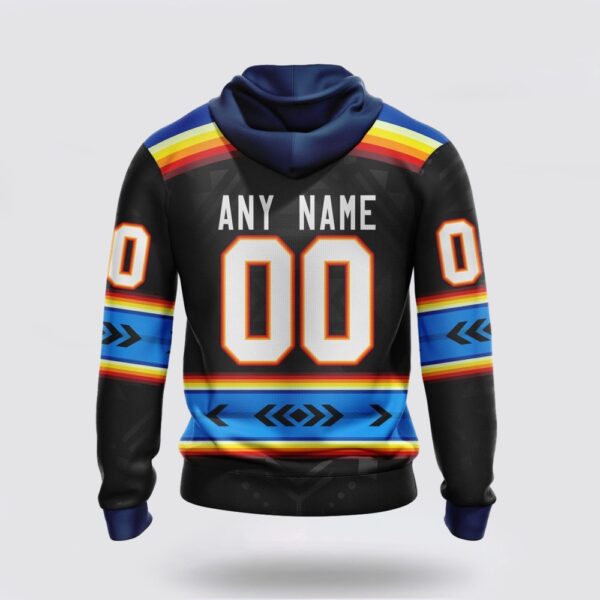 Personalized NHL Columbus Blue Jackets Hoodie Special Native Heritage Design 3D Hoodie