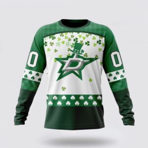 Personalized NHL Dallas Stars Special Design For St Patrick Day 1