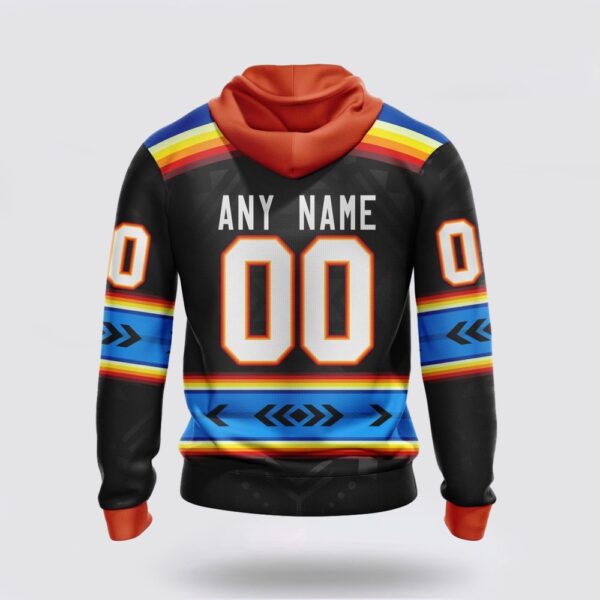 Personalized NHL Edmonton Oilers Hoodie Special Native Heritage Design 3D Hoodie