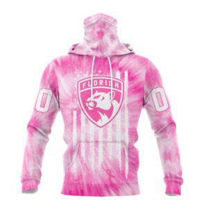 Personalized NHL Florida Panthers Crewneck Sweatshirt Special Pink Tie Dye Unisex Shirt 1