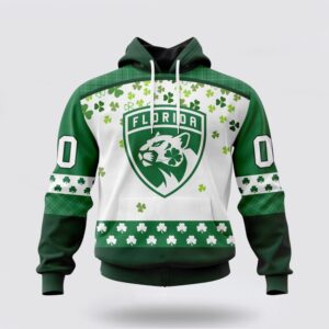 Personalized NHL Florida Panthers Hoodie Special Design For St Patrick Day 3D Hoodie 2 1