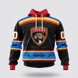 Personalized NHL Florida Panthers Hoodie Special Native Heritage Design 3D Hoodie 1 1