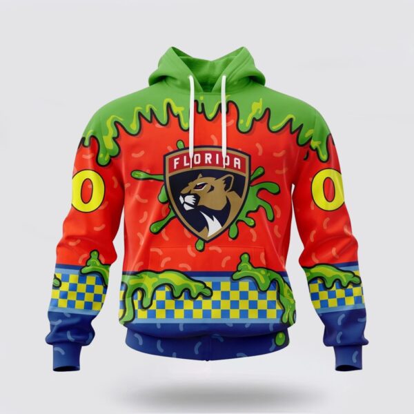 Personalized NHL Florida Panthers Hoodie Special Nickelodeon Design 3D Hoodie