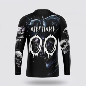 Personalized NHL Los Angeles Kings Crewneck Sweatshirt Special Skull Art Design 2