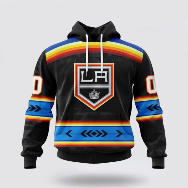 Personalized NHL Los Angeles Kings Hoodie Special Native Heritage Design 3D Hoodie