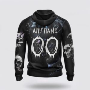 Personalized NHL Los Angeles Kings Hoodie Special Skull Art Design 3D Hoodie 2 1