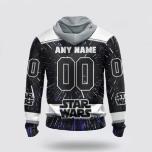 Personalized NHL Los Angeles Kings Hoodie X Star Wars Meteor Shower Design 3D Hoodie 2 1