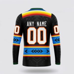 Personalized NHL Minnesota Wild Crewneck Sweatshirt Special Native Heritage Design 2