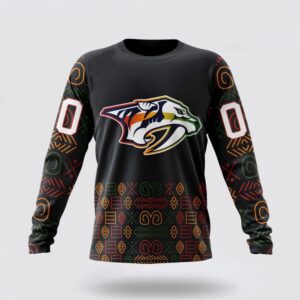 Personalized NHL Nashville Predators Crewneck…