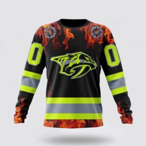 Personalized NHL Nashville Predators Crewneck…