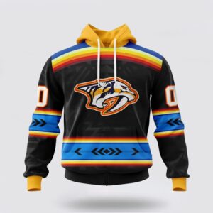 Personalized NHL Nashville Predators Hoodie Special Native Heritage Design 3D Hoodie 1 1