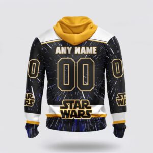 Personalized NHL Nashville Predators Hoodie X Star Wars Meteor Shower Design 3D Hoodie 2 1