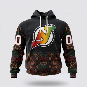 Personalized NHL New Jersey Devils Hoodie Special Design For Black History Month 3D Hoodie 2 1