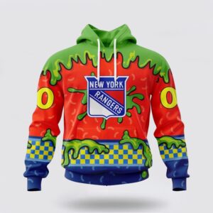 Personalized NHL New York Rangers Hoodie Special Nickelodeon Design 3D Hoodie 1 1