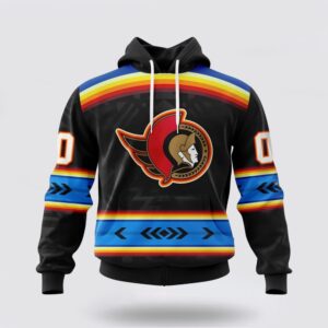 Personalized NHL Ottawa Senators Hoodie Special Native Heritage Design 3D Hoodie 1 1