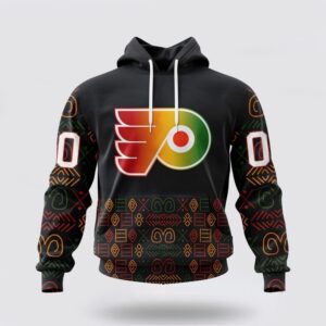 Personalized NHL Philadelphia Flyers Hoodie Special Design For Black History Month 3D Hoodie 2 1