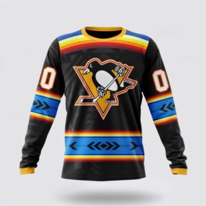 Personalized NHL Pittsburgh Penguins Crewneck…