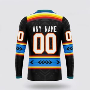 Personalized NHL San Jose Sharks Crewneck Sweatshirt Special Native Heritage Design 2