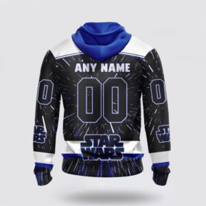 Personalized NHL St Louis Blues Hoodie X Star Wars Meteor Shower Design 3D Hoodie 2 1