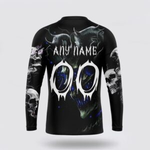 Personalized NHL Tampa Bay Lightning Crewneck Sweatshirt Special Skull Art Design 2