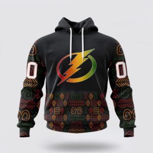 Personalized NHL Tampa Bay Lightning Hoodie Special Design For Black History Month 3D Hoodie 2 1